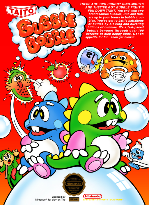 Bubble Bobble Cover