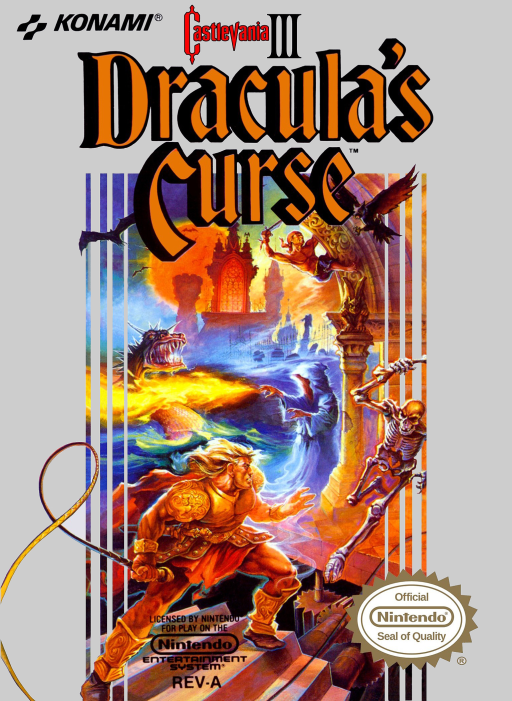 Castlevania III: Dracula's Curse Cover