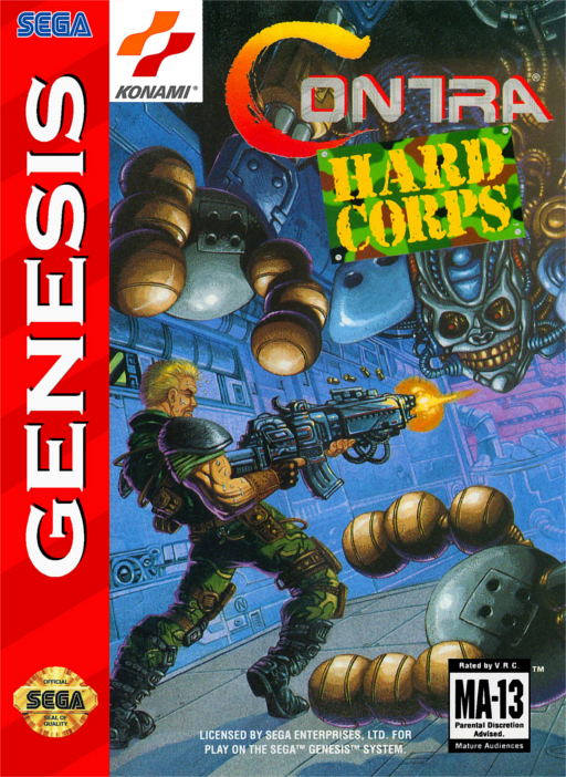 Contra: Hard Corps Cover