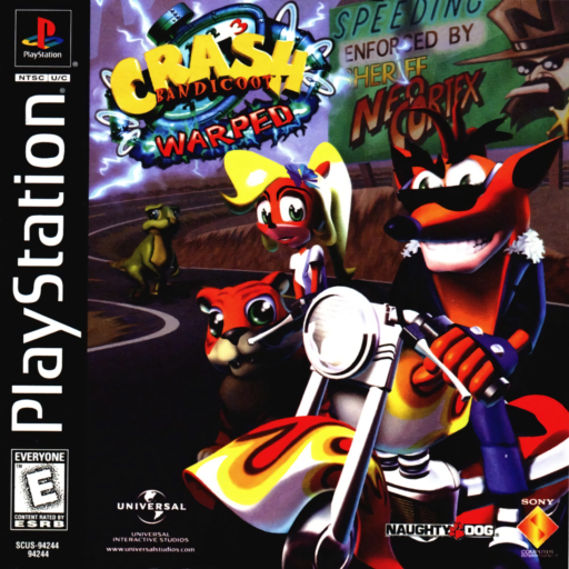 Crash Bandicoot: Warped Cover