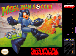 Mega Man Soccer Cover