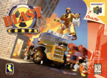 Blast Corps Cover